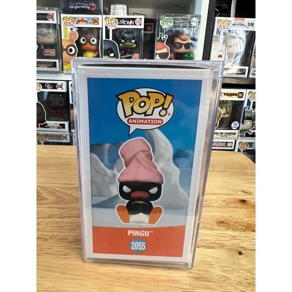 NEW IN HAND 5000 PIECE LIMITED Pingu Bath Towel Funko Pop #2055 Animation NYCC - Picture 3 of 6
